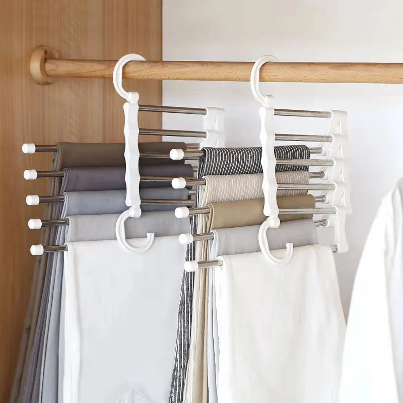 Telescopic Folding Pants Rack