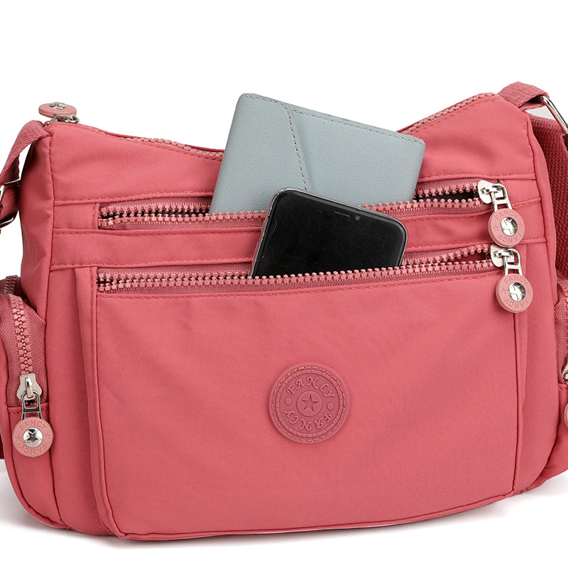 Stylish Nylon Messenger Tote Bag