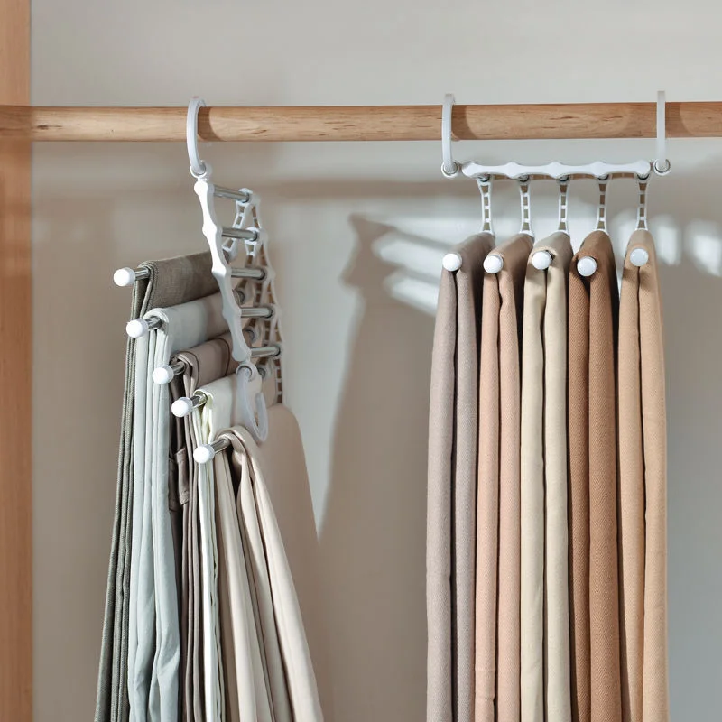 Telescopic Folding Pants Rack