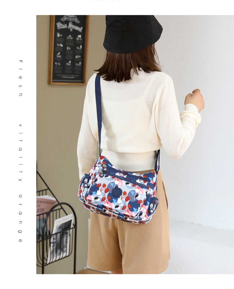 Stylish Nylon Messenger Tote Bag