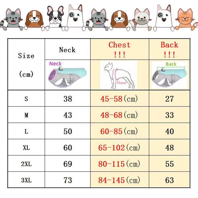 Reflective Dog Cooling Vest Harness – Quick-Release Summer Jacket