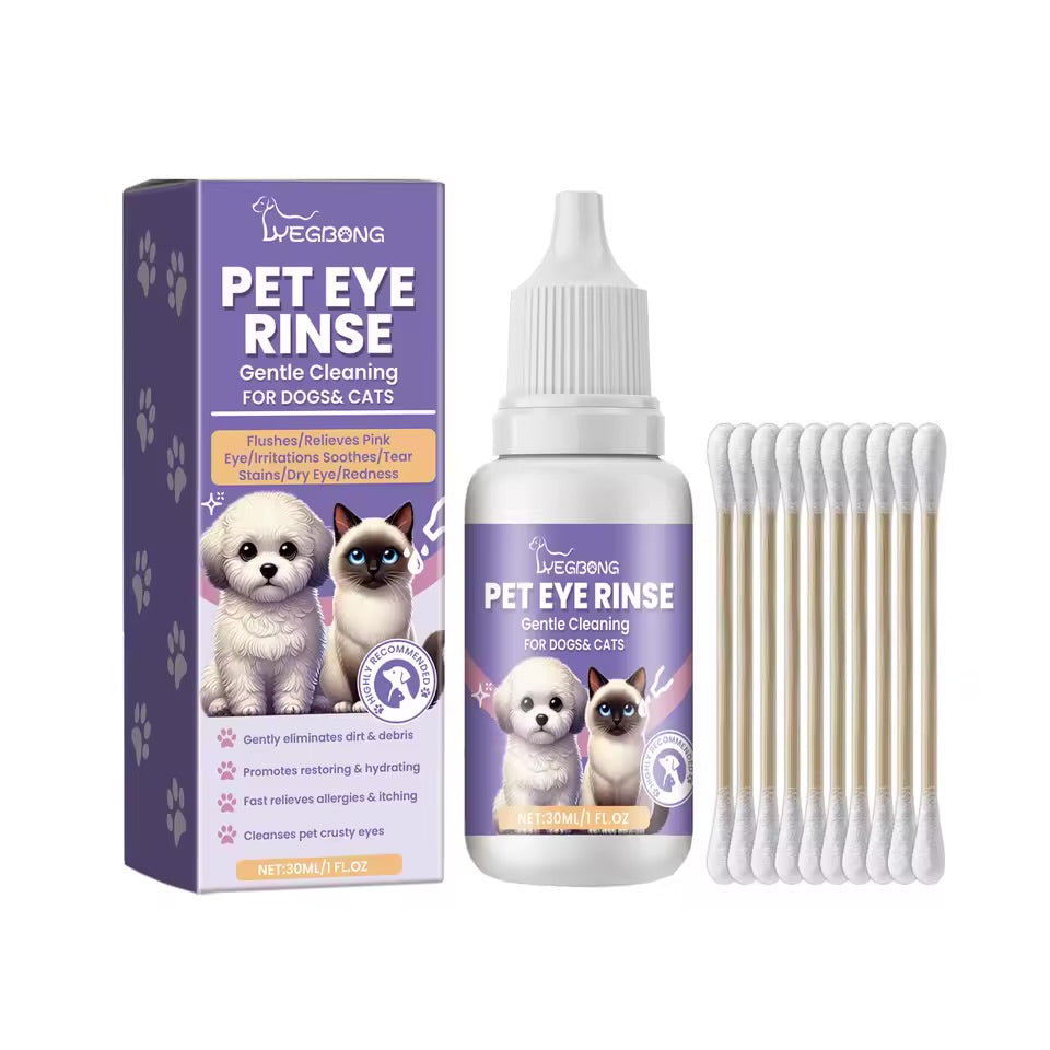 Pet Eye Cleanse Drops – 30ml