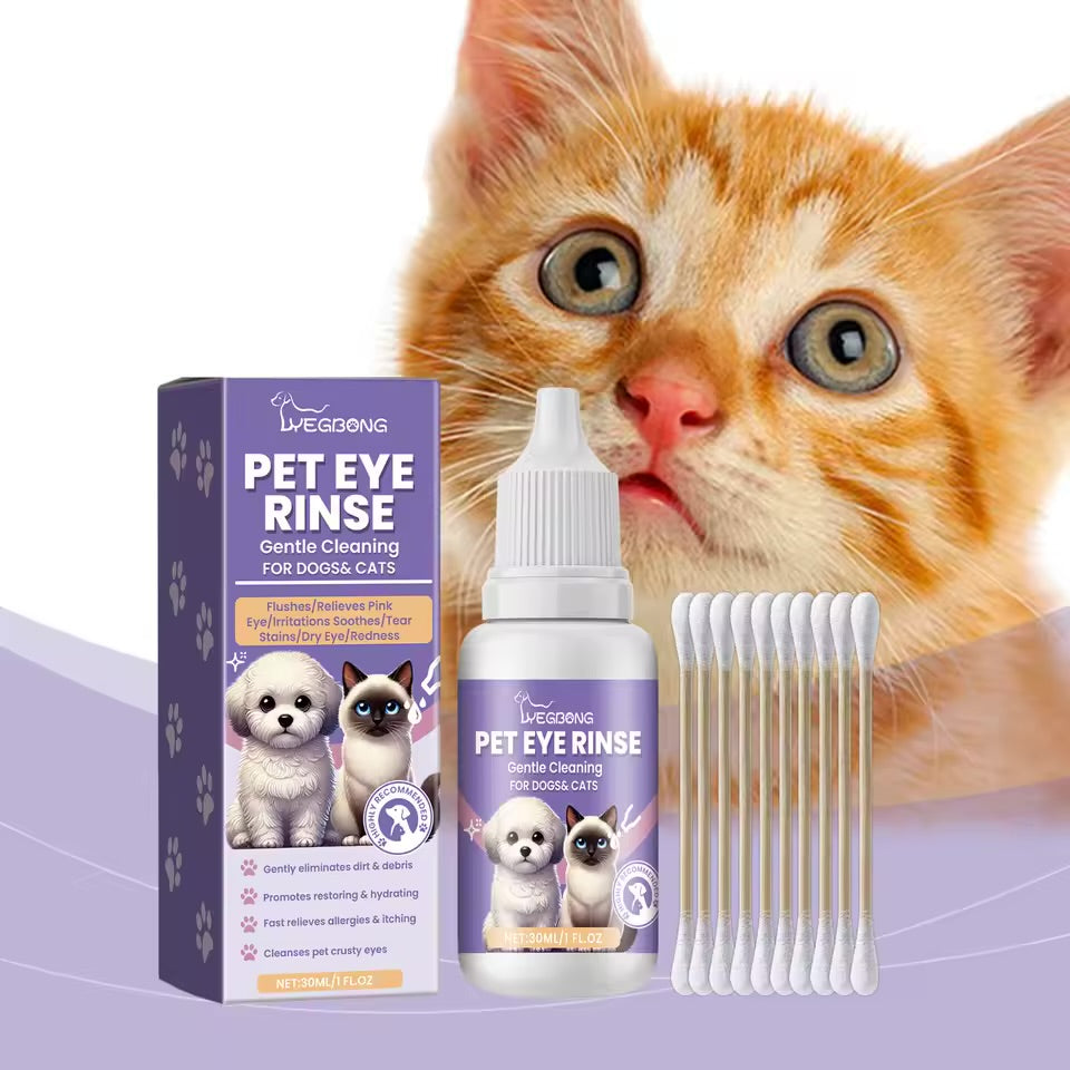 Pet Eye Cleanse Drops – 30ml