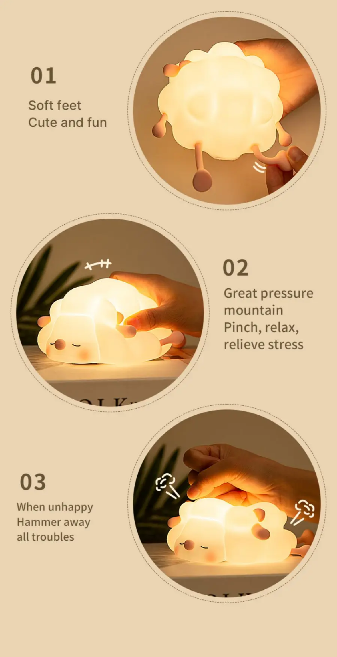Cute Silicone Light Collection