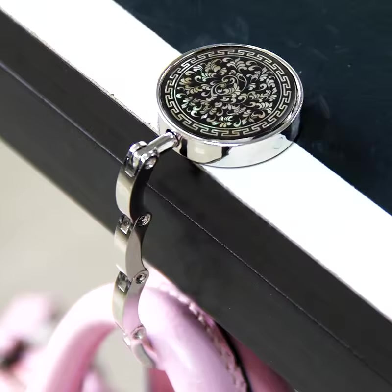 Vintage Floral Foldable Bag Hook