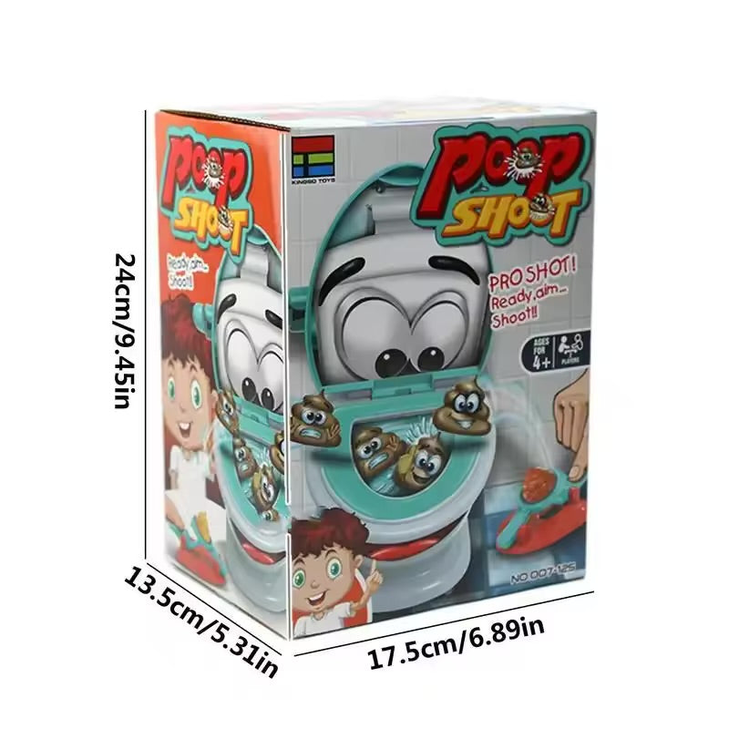 Set of Poop Shooter Toy