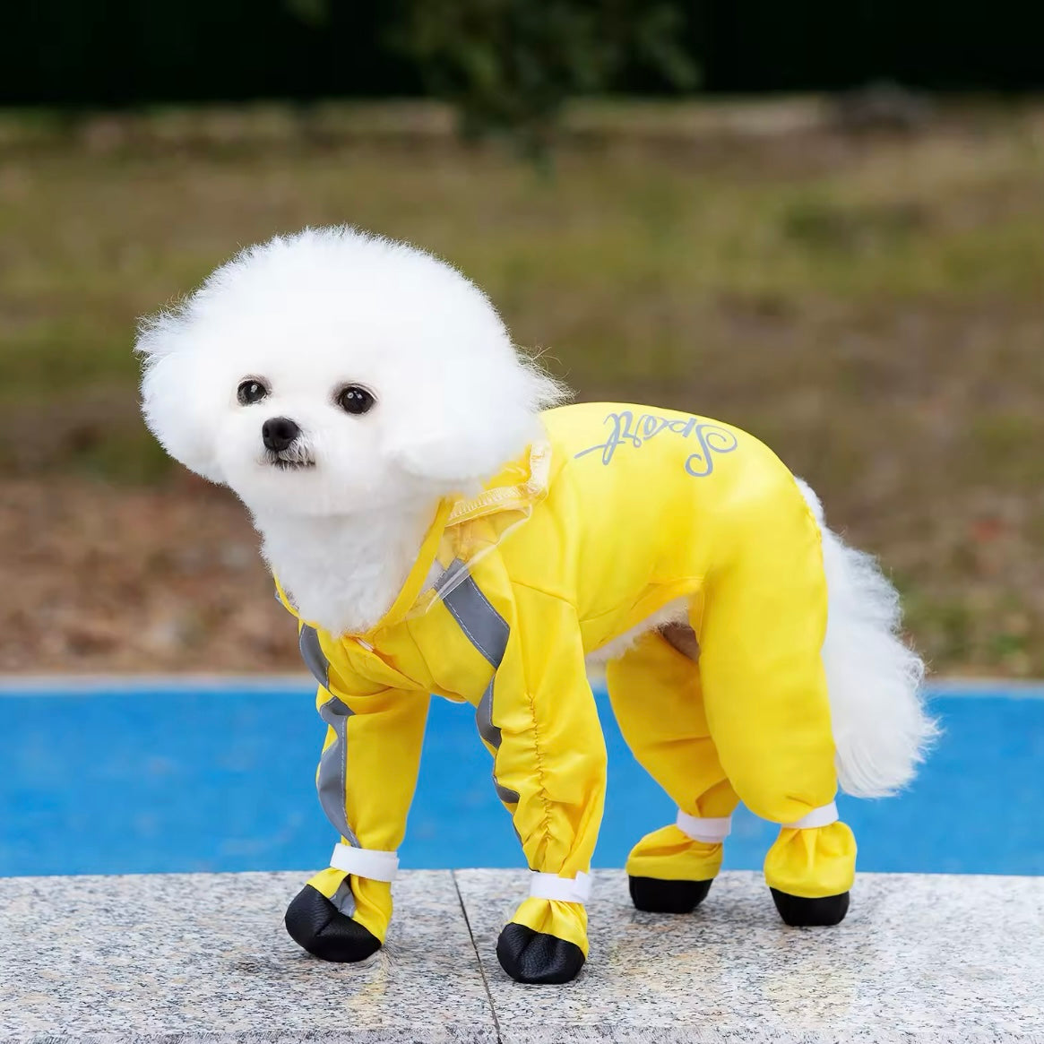 Pet Clothes Jumpsuit Waterproof Dog Jacket
