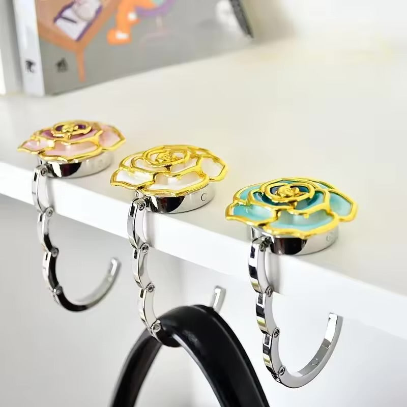Vintage Floral Foldable Bag Hook