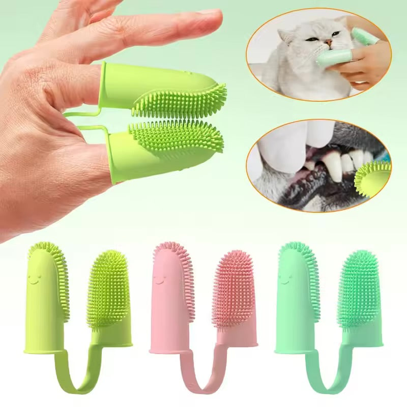 Finger Cover Pet Toothbrush