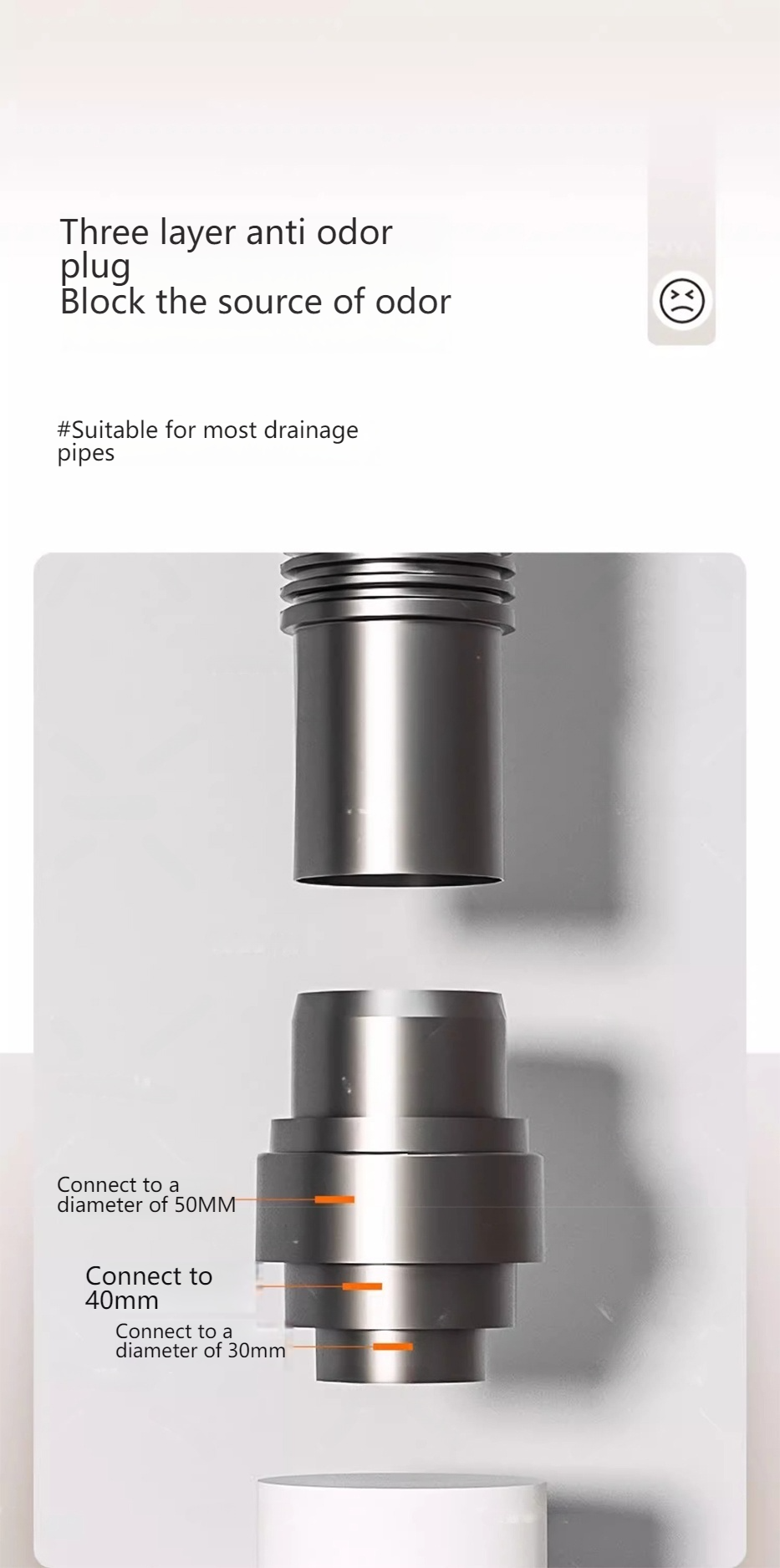 Stainless Steel Drain Pipe Kit