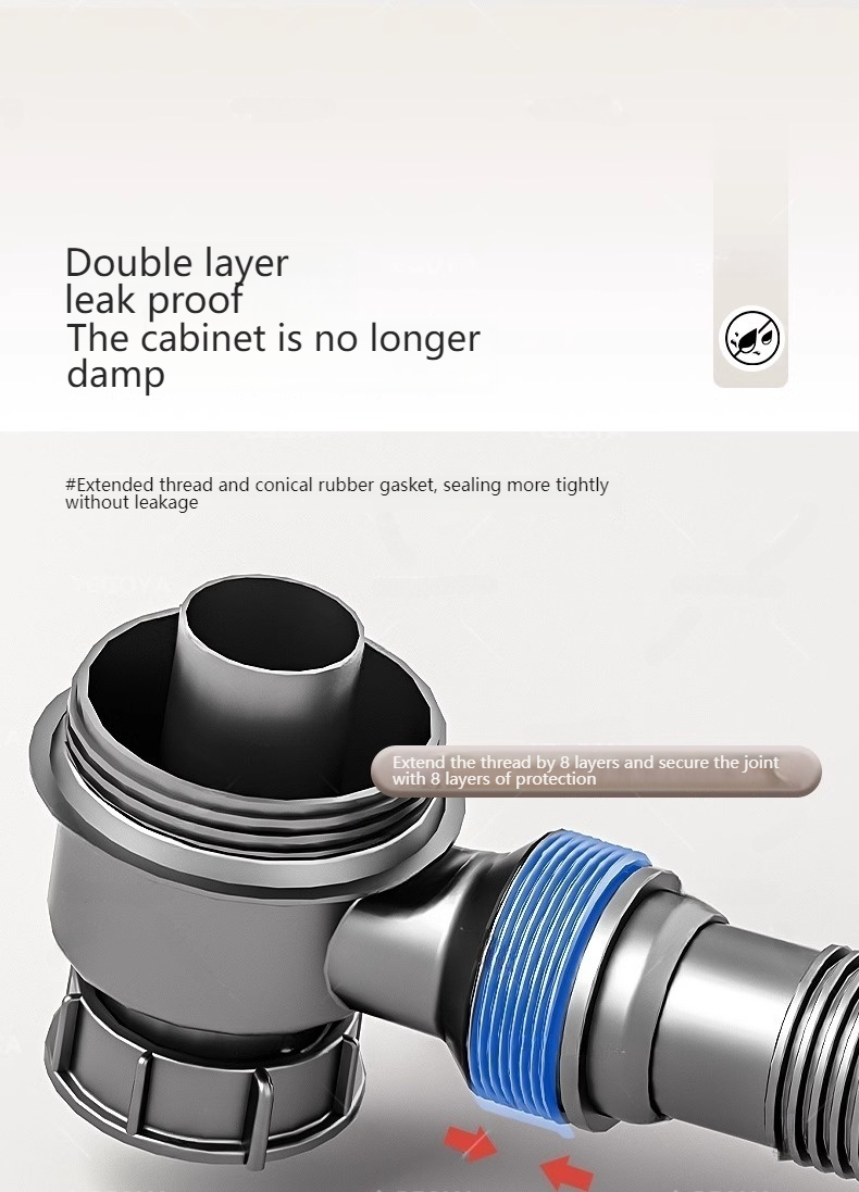 Stainless Steel Drain Pipe Kit