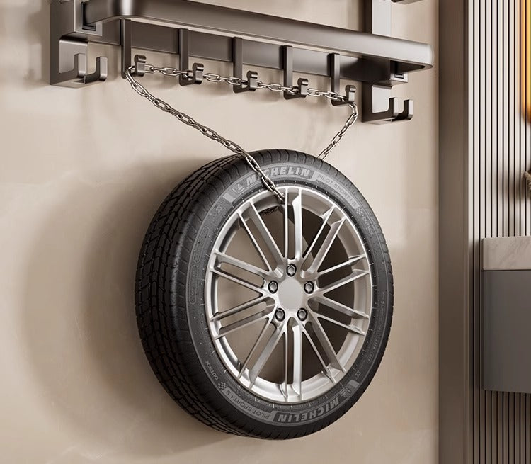 Suction Cup Towel Rack with Coat Hook