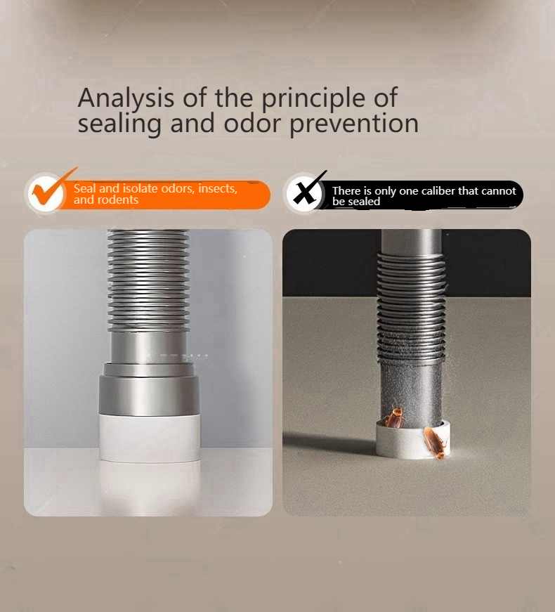 Stainless Steel Drain Pipe Kit