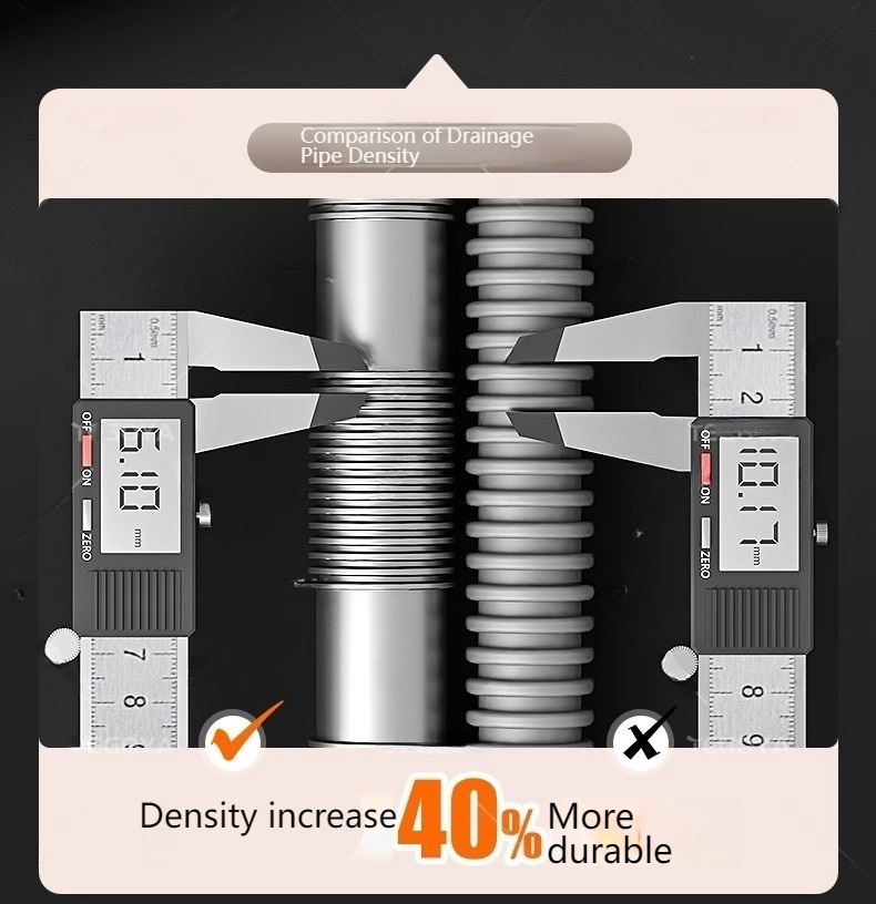 Stainless Steel Drain Pipe Kit