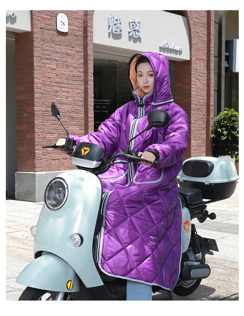 Winter Motorcycle Windproof Cover – Ultimate Cold Protection for Riders