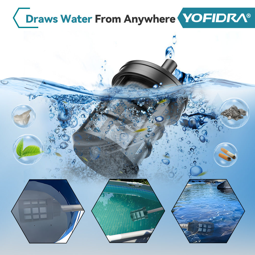 YOFIDRA 100Bar 6-in-1 Electric Washer Gun