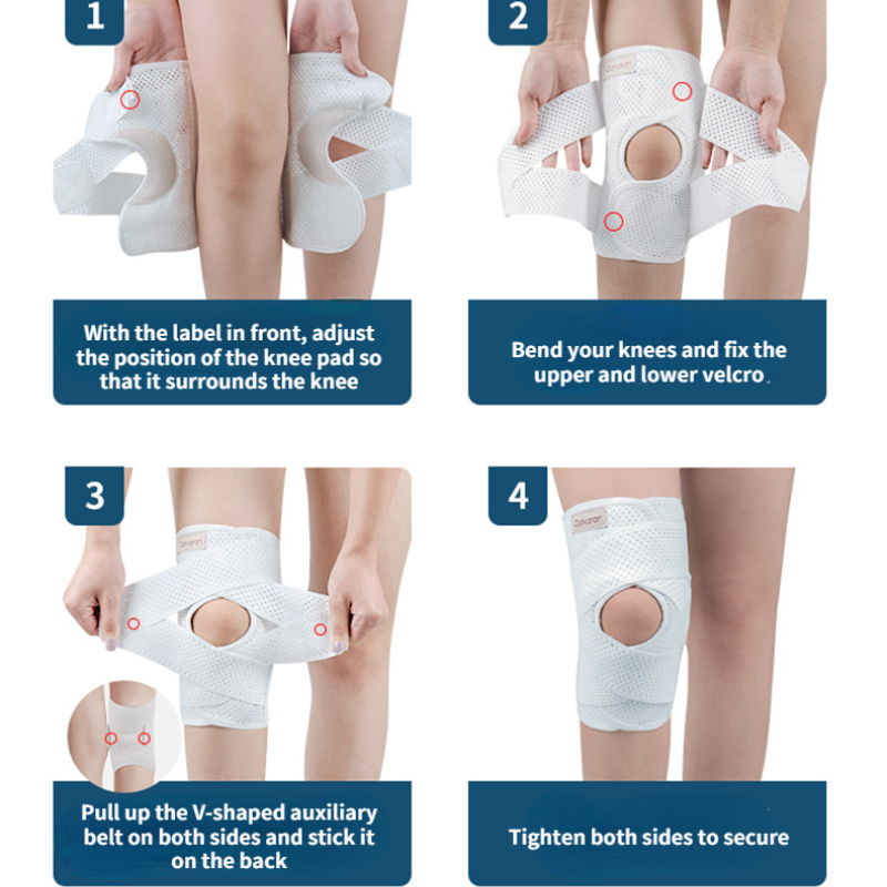 1PC Sports Kneepad – Pressurized Elastic Knee Support for Men & Women