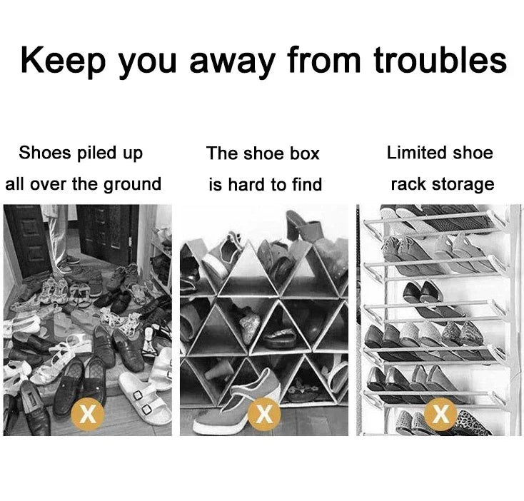 Shoe Rack Storage Organizer Household