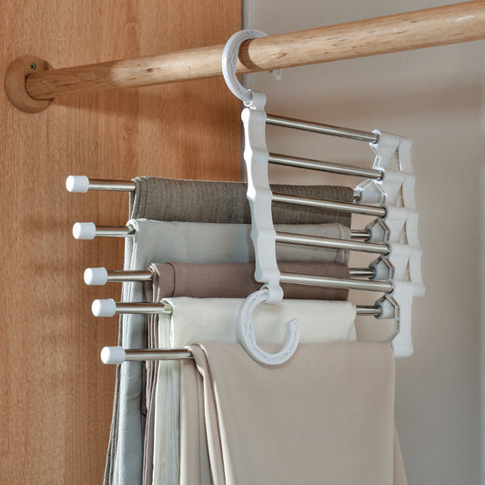 Telescopic Folding Pants Rack