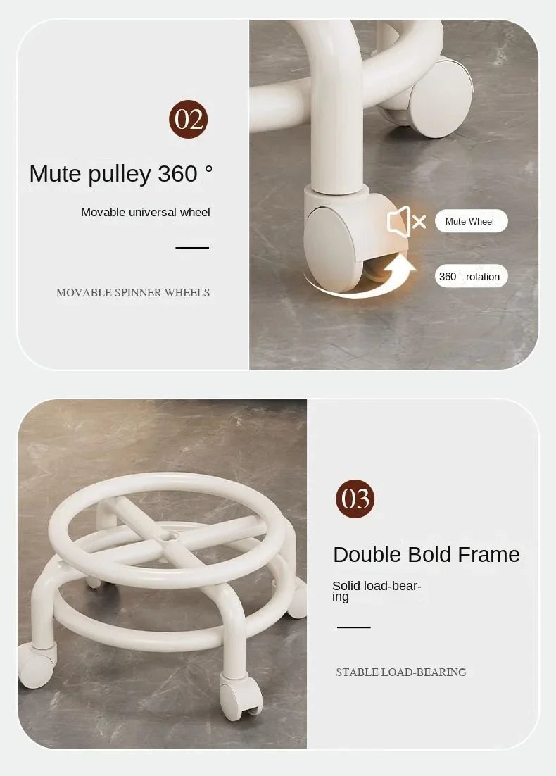 Waterproof Mobile Low Stools