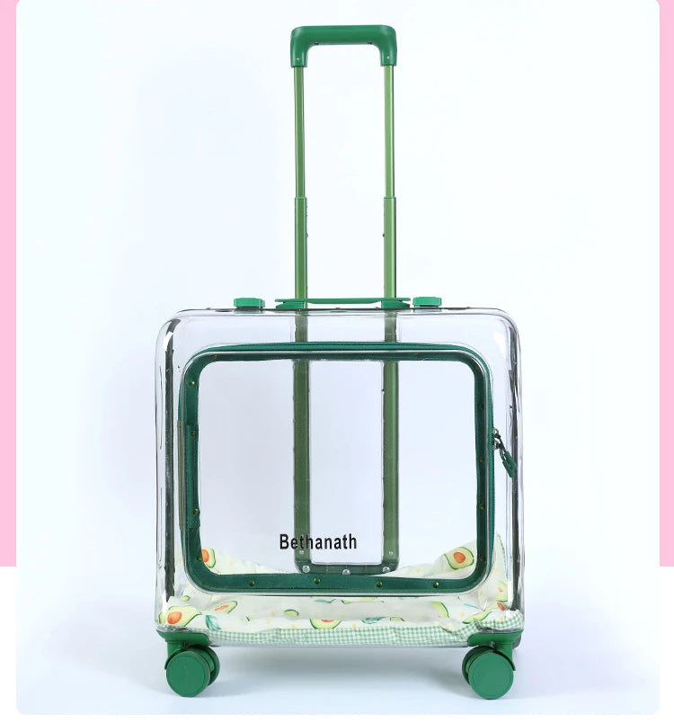 Pet trolley suitcase
