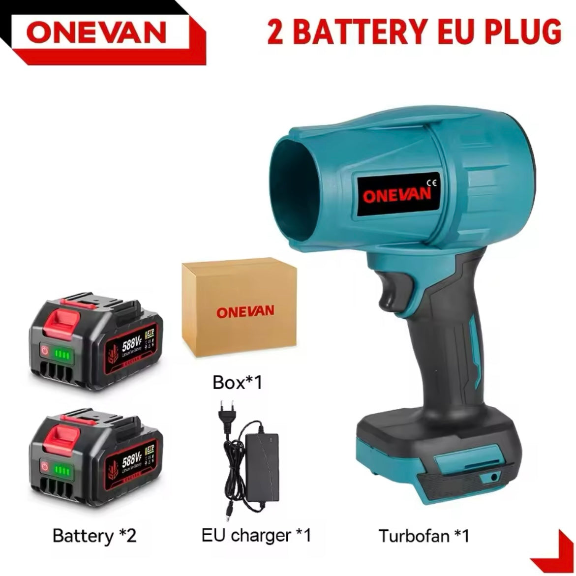 Cordless Turbo Super Power Jet Blower