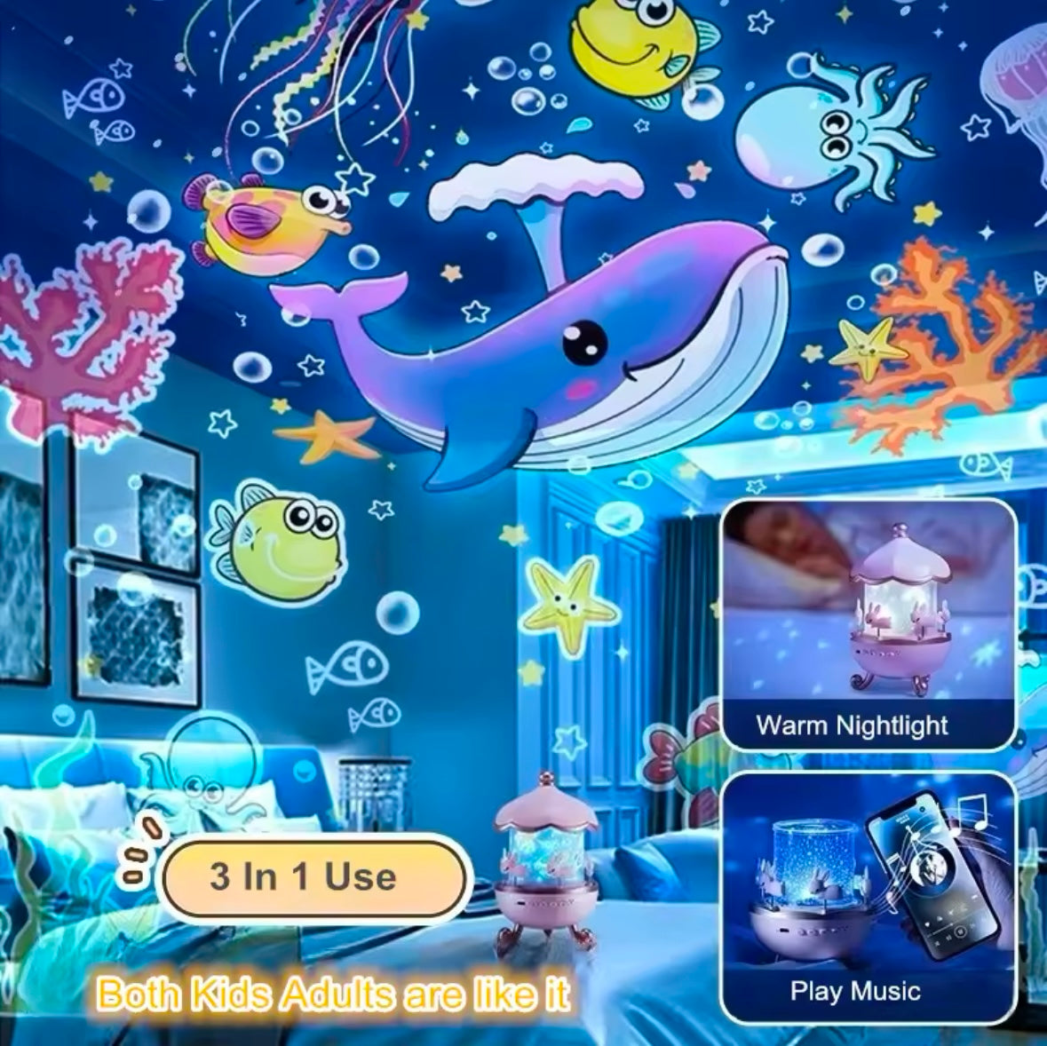 Kawaii Ocean Projector