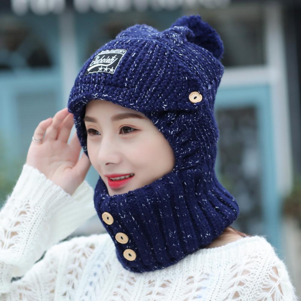 Women’s Knitted Hat & Scarf Set