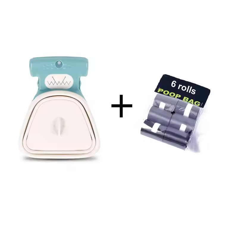 Foldable Dog Pooper Scooper with Bags