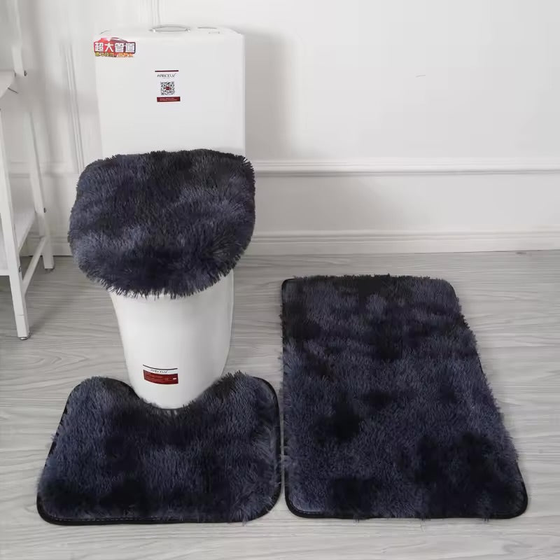 3-Piece Bathroom Rug Set – Anti-Slip & Absorbent
