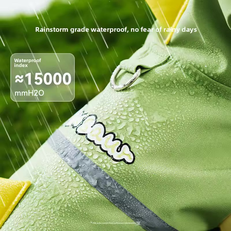 DinoTail Waterproof Dog Raincoat