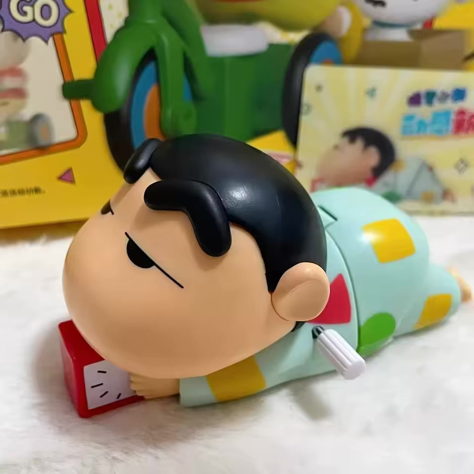 Crayon Shin-chan Crawling Alarm Clock Toy