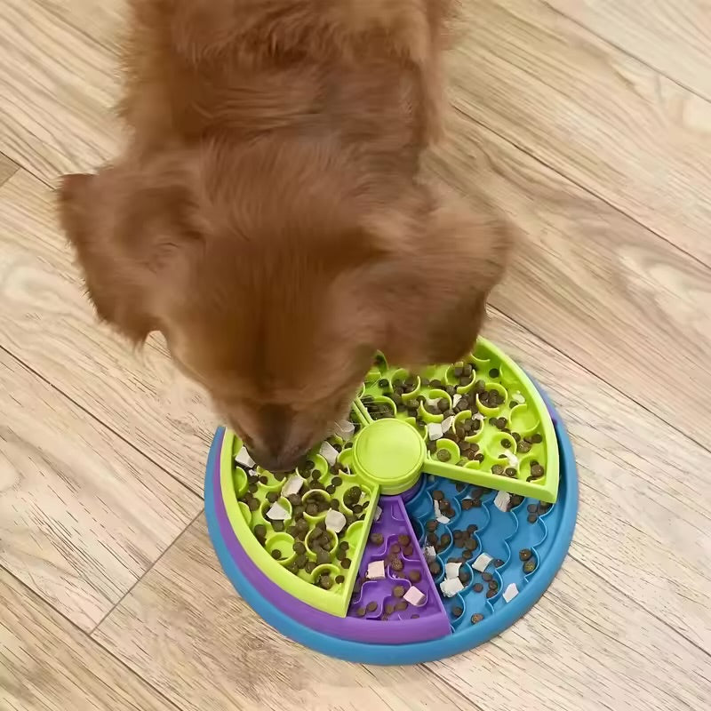 Layers Interactive Slow Feeder Dog Bowl – Non-Slip Puzzle Game for Slow Eating