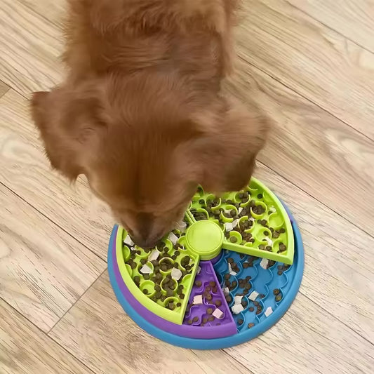 Layers Interactive Slow Feeder Dog Bowl – Non-Slip Puzzle Game for Slow Eating