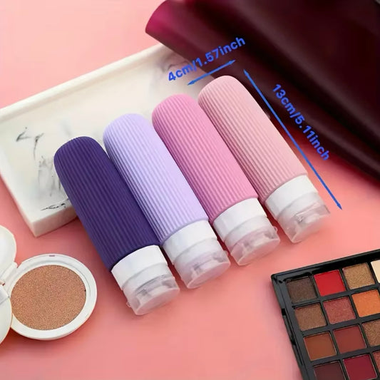 Leak-Proof Silicone Travel Bottles