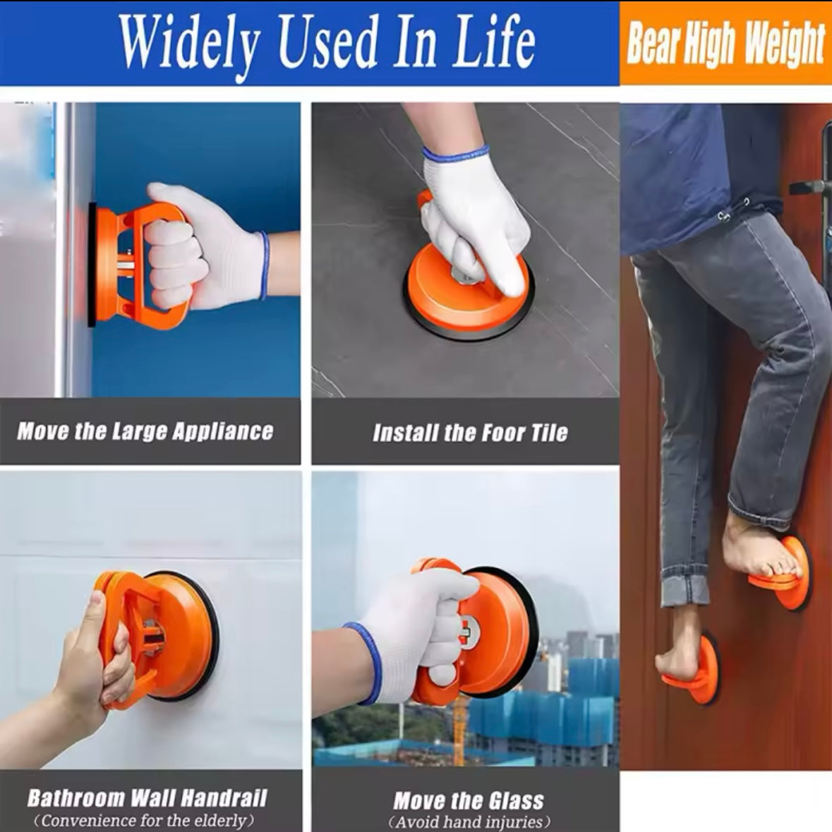 Universal Heavy Duty Suction Cups