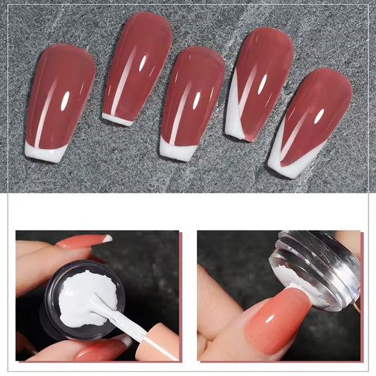 Clear Jelly Nail Stamper Set