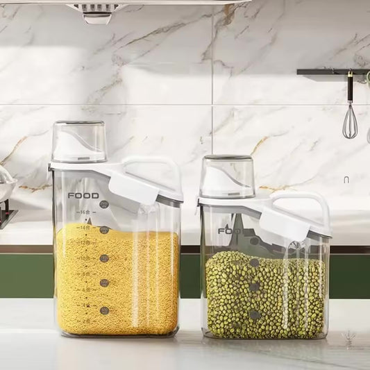 Transparent Food-Grade Cereal Dispenser