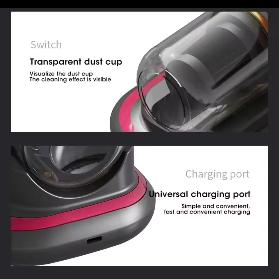 SterilEase® UV Handheld Vacuum