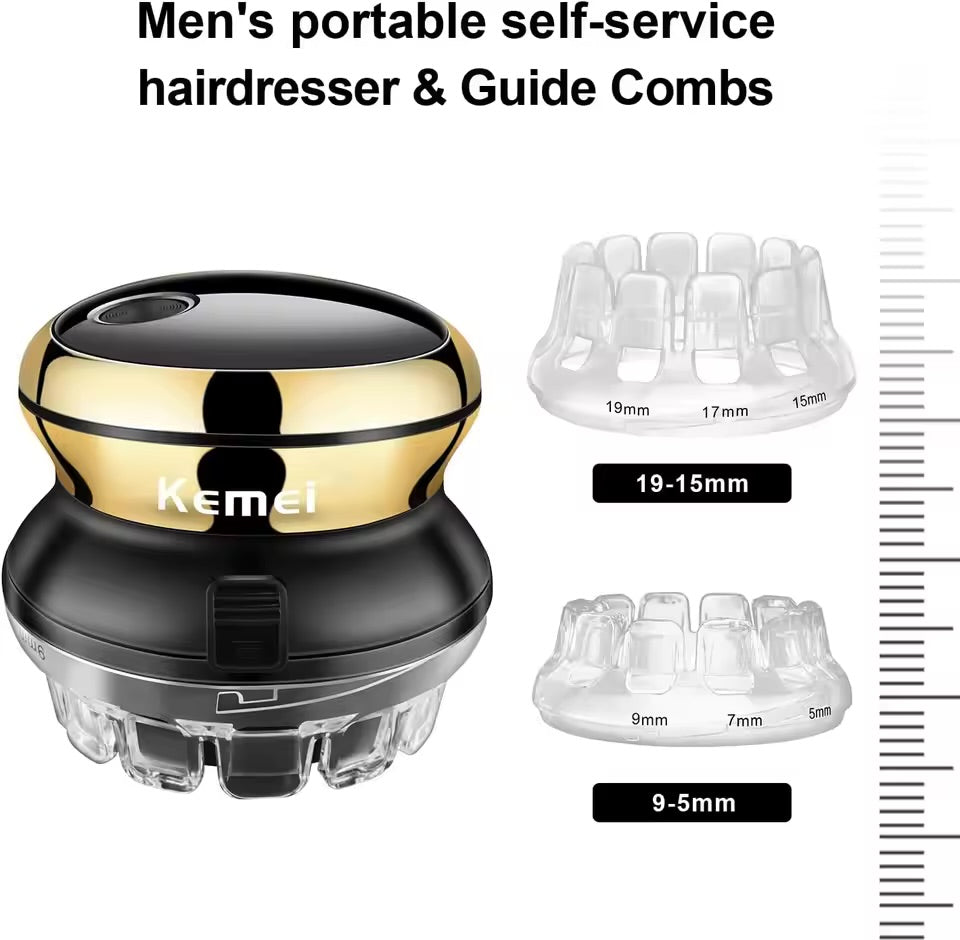Kemei Easy Cut UFO Hair Clipper – Corded/Cordless DIY Grooming Kit for Men