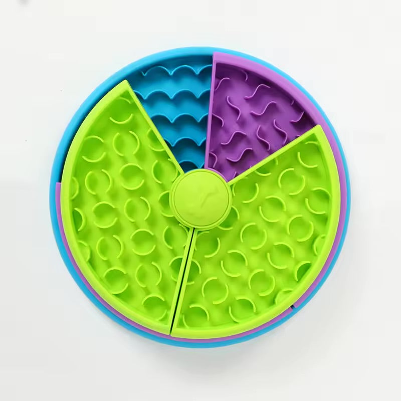 Layers Interactive Slow Feeder Dog Bowl – Non-Slip Puzzle Game for Slow Eating
