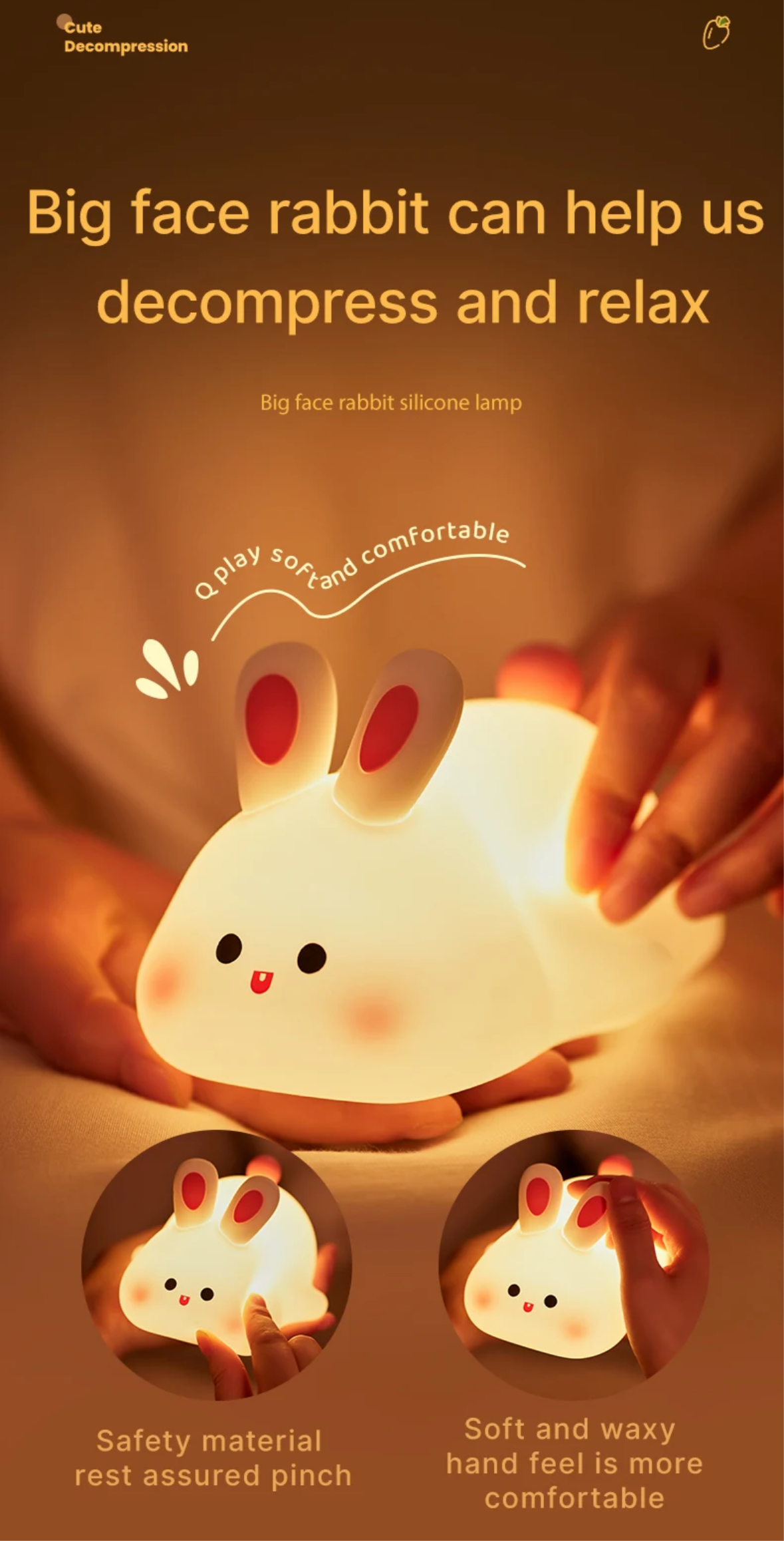 Cute Silicone Light Collection