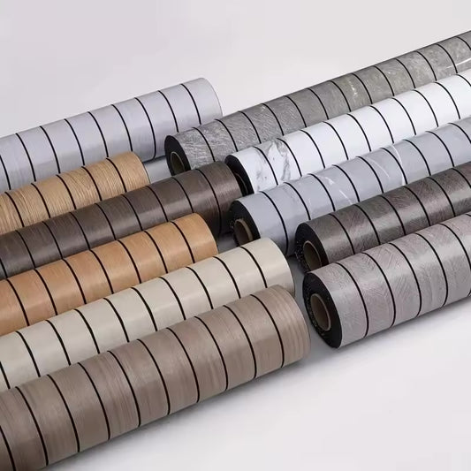 3D Retro Wood Grain Peel & Stick Wallpaper