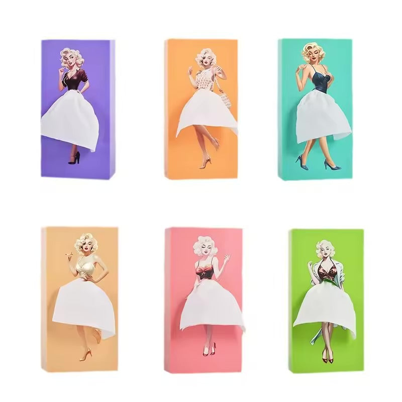 Anime Girl Tissue Box – Cute Puffy Skirt Decor