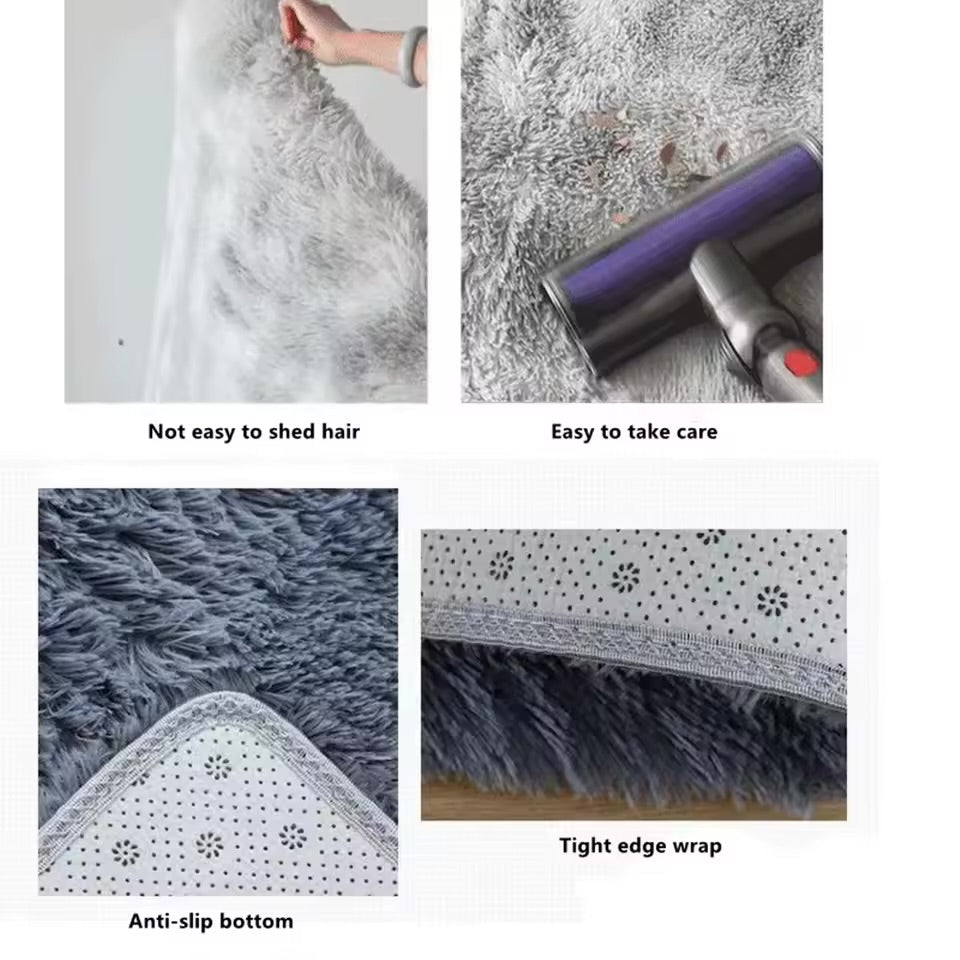 3-Piece Bathroom Rug Set – Anti-Slip & Absorbent