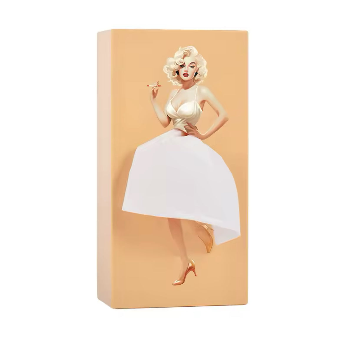Anime Girl Tissue Box – Cute Puffy Skirt Decor
