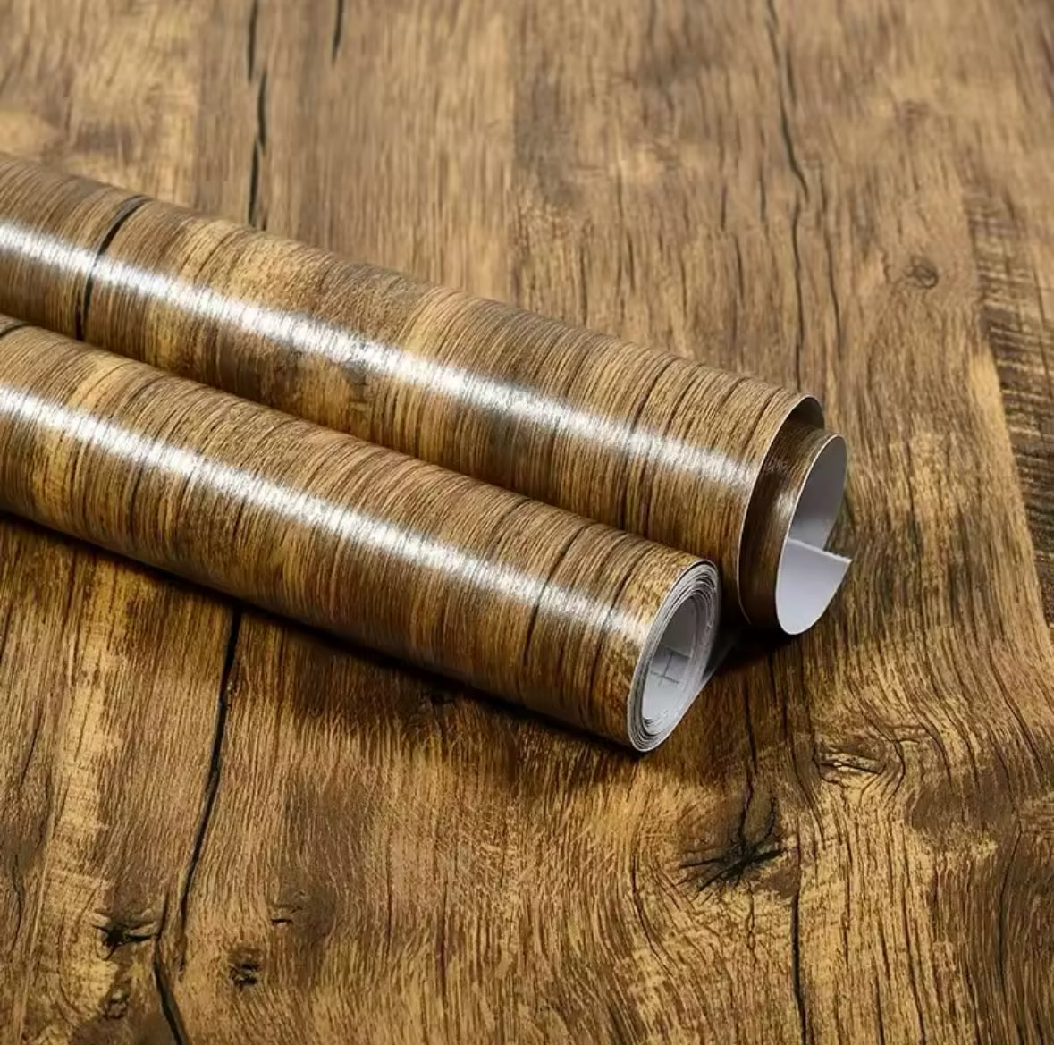 Self-Adhesive Vinyl Wood Wallpaper