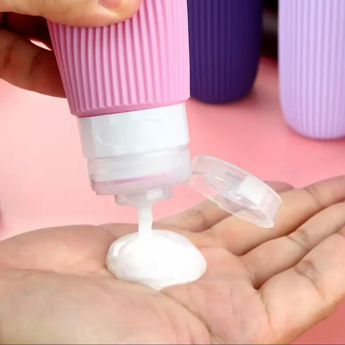Leak-Proof Silicone Travel Bottles