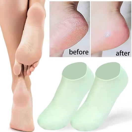 Reusable Silicone Moisturizing Socks