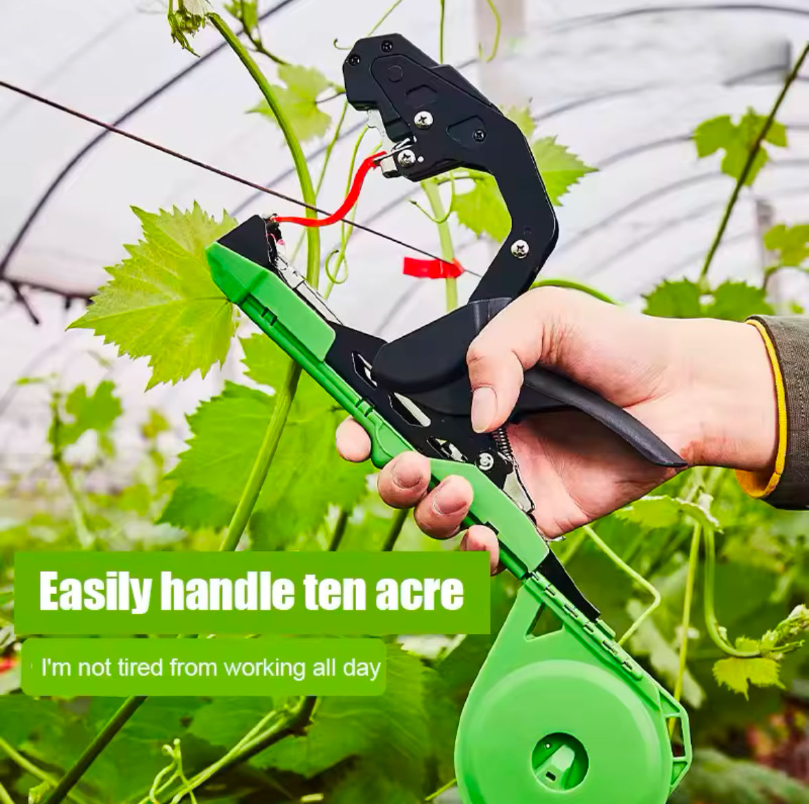 “BindCraft” Hand-Tying Binding Machine for Plant Tying